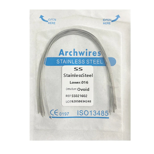 10pcs/Pack Dental Orthodontic Lingual Button Bottom Bondable Metal