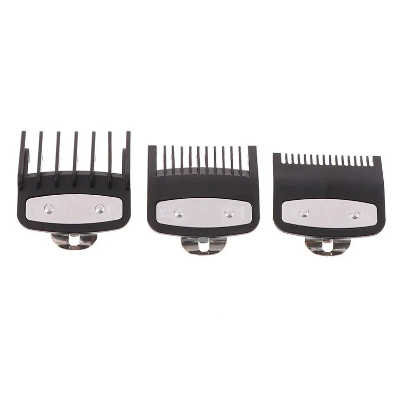 1.5mm 3mm 4.5mm 1Pcs Black Limit Comb Set Hair Clipper Guards Guide