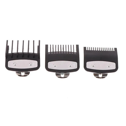 1.5mm 3mm 4.5mm 1Pcs Black Limit Comb Set Hair Clipper Guards Guide