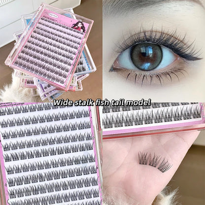 Gege bear Glue-free False eyelashes: A Lazy Person's Trilogy - Natural