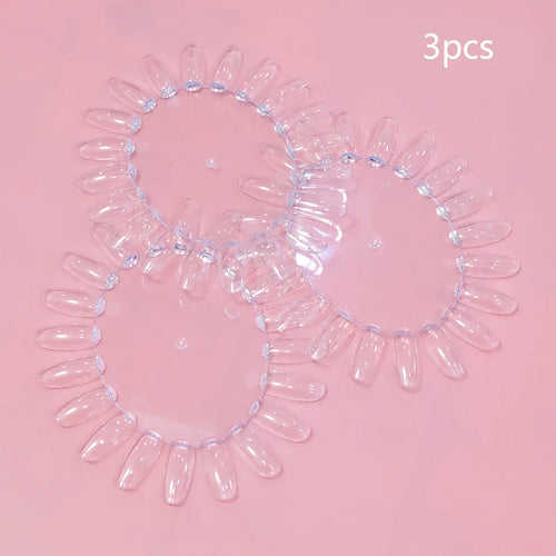 80/50/20pcs Nail Display Sticks Nail Swatch False Nail Tips Nail Gel