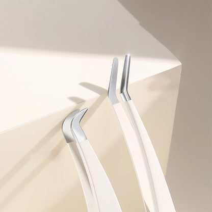 Multifunctional Tweezers Stainless Steel Eyelash Tweezers Grafting