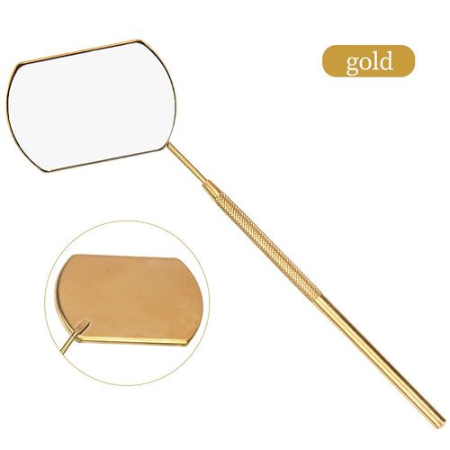 Eyelash Mirror Grafting Lash Magnifying Beauty Long Handle For