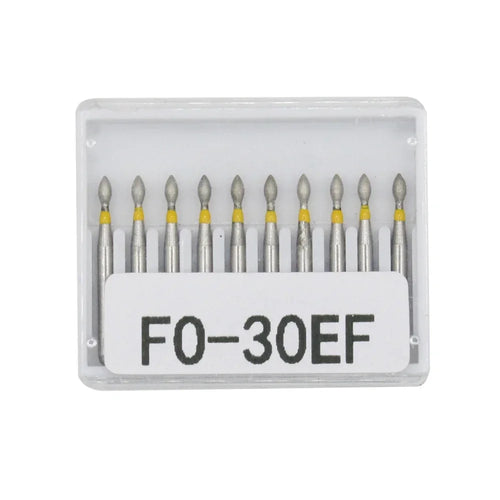 Dental Diamond Burs 10 pieces/set FG diameter drill bit 1.6mm