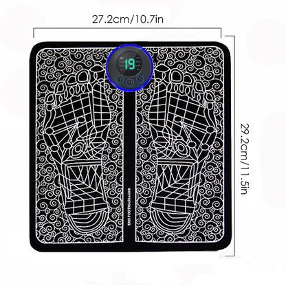 Electric Foot Massager Pad Muscle Massage Relaxation Trainer For