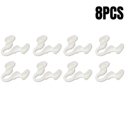 2/4/6/8/10Pcs Nose Clip Anti Snoring Soft Nasal Dilator Stop Snore