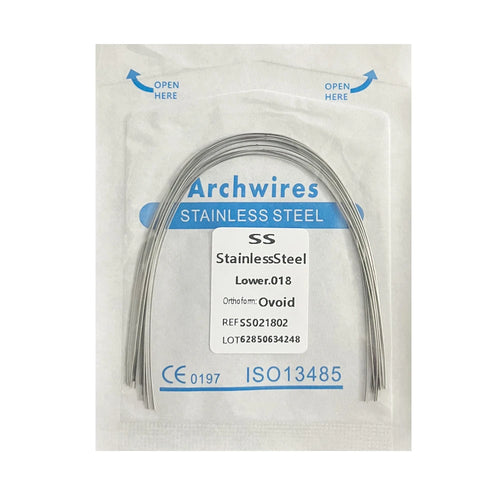 10pcs/Pack Dental Orthodontic Lingual Button Bottom Bondable Metal