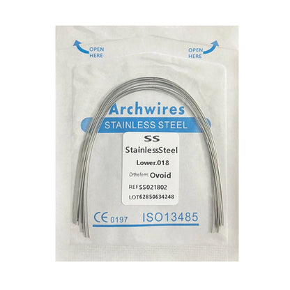 10pcs/Pack Dental Orthodontic Lingual Button Bottom Bondable Metal