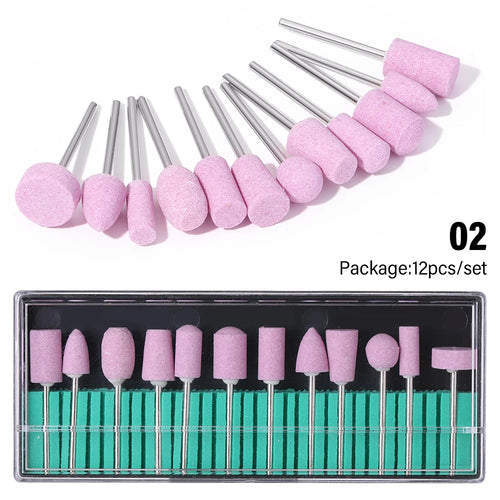 LINMANDA 6 In 1 Electric Nail Drills Kit Remove Polisher Manicure