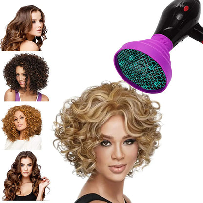 Salon Tool Universal Silicone Hairdryer Diffuser Cover Adjustable
