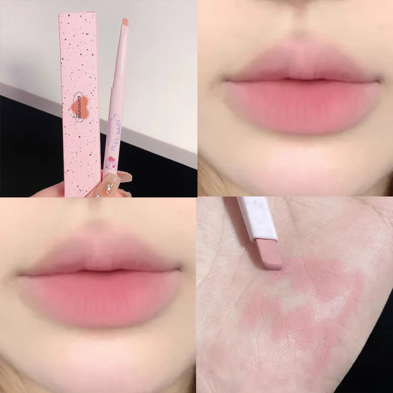 CAPPUVINI Matte Lip Liner Outline Lips Lipstick Pen Waterproof