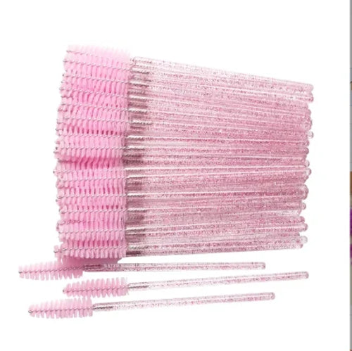 50 /100pcs  Eyelash Brushes Makeup Disposable Mascara Wands Applicator