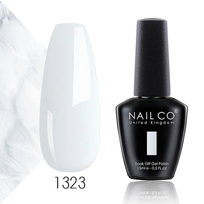 NAILCO 15ml Translucent Color Gel Nail Polish Vernis Semi Permanent UV