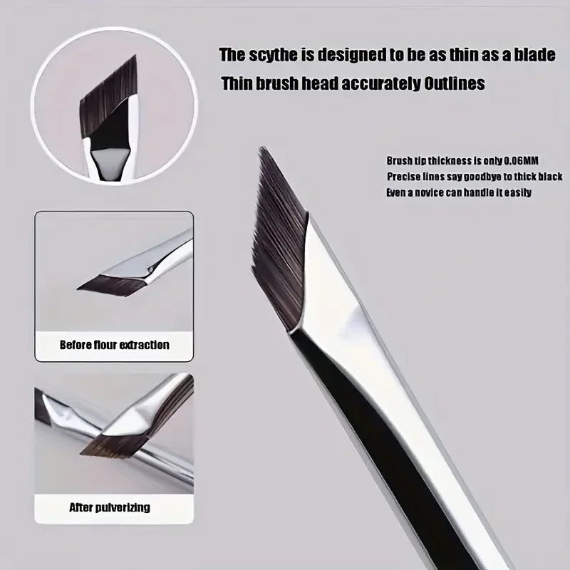 2/5Pc Karsyngirl Upgrade Blade Eyeliner Brush Ultra Thin Fine Angle