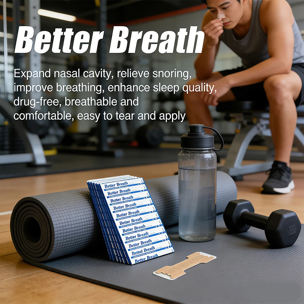 300/200/100PCS Breath Nasal Strips Sleep Aid Device Easier Breathing