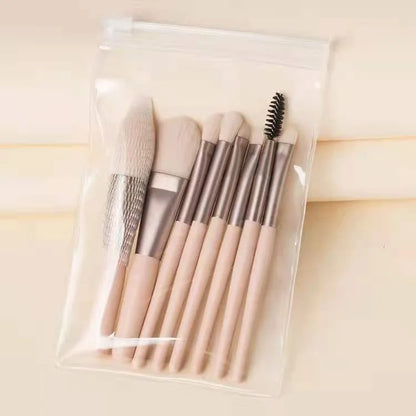 Makeup Brush Kit - 8 Piece