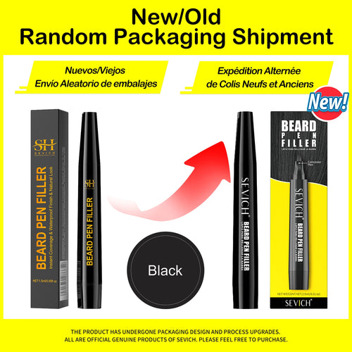 Waterproof Beard Pen Filler Men Moustache Coloring Pen Beard Coloring