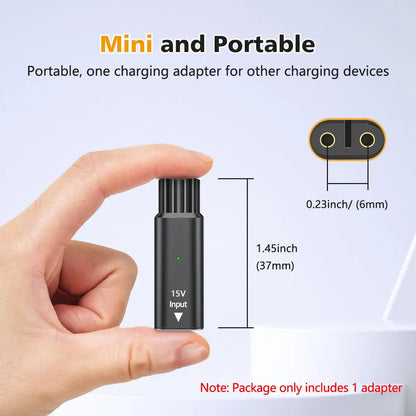 Brangdy 15V HQ8505 Type-C Shaver Adapter Charging Converter for