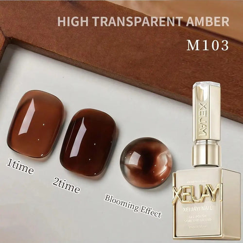 15ML transparent pink gel nail polish long-lasting nail polish gel