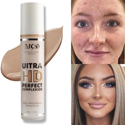 9 Shade Full Coverage Concealer Liquid Foundation  makeup high