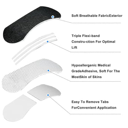 Anti Snoring Nose Strips for Breathing Correction Physical Expansion