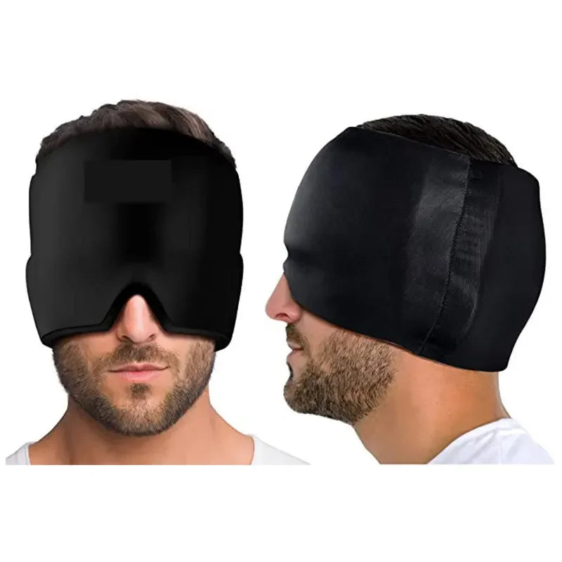 Migraine Relief Hat headache hat Gel Hot Cold Therapy Ice Cap For