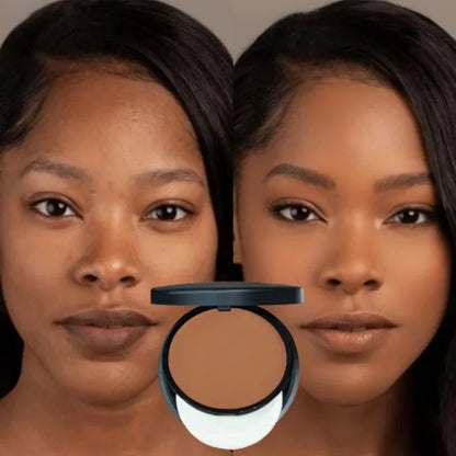 Sweat-Resistant Contouring Powder Palette - Matte Buildable Coverage
