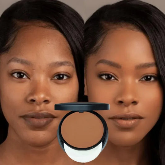 Sweat-Resistant Contouring Powder Palette - Matte Buildable Coverage