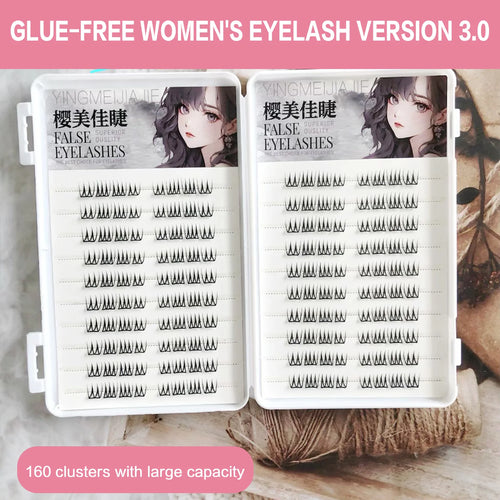 Korean Idol False Eyelashes Wispy Dense ACE Comics Artificial Eyelash