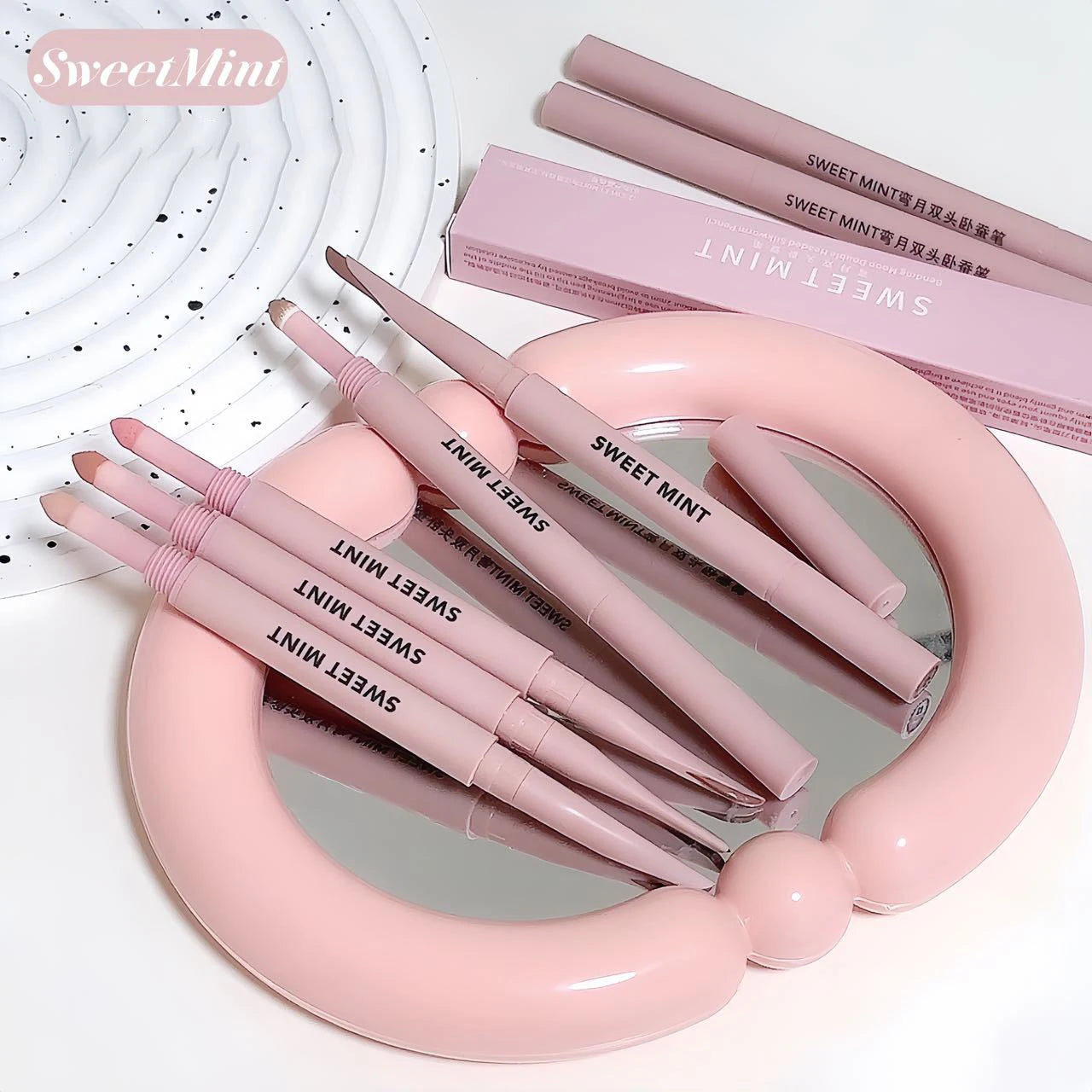 Sweetmint Meniscus Double-ended Silkworm Eyeliner Shadow Highlight