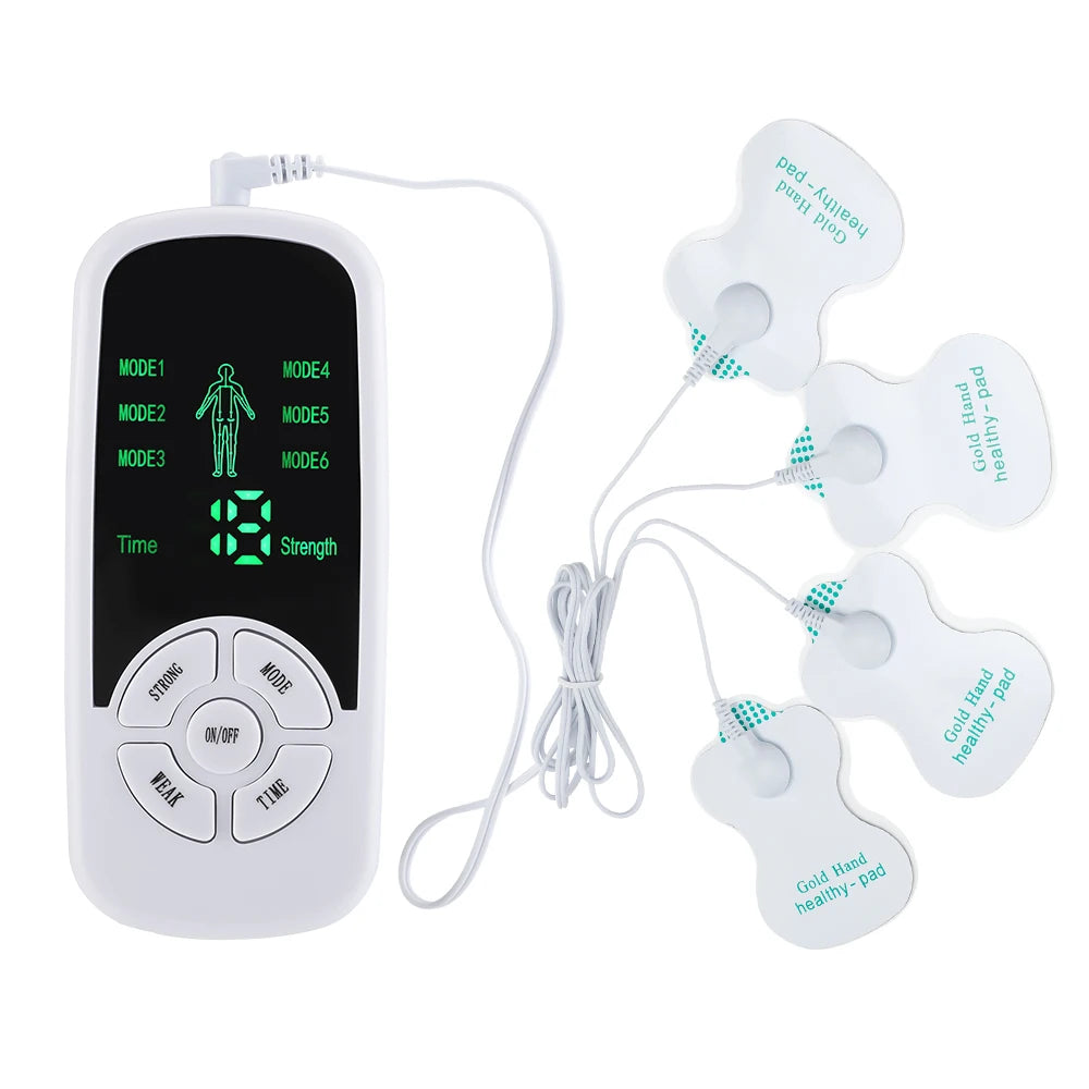 6 Modes EMS Electric Muscle Therapy Stimulator Tens Unit Machine