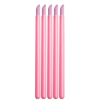 Quartz Stone Scrub Nail File Rods Cuticle Remover Dead Skin Remover