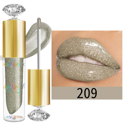 9 Colors Moisturizing Diamond Shimmer Glitter Lip Gloss Makeup
