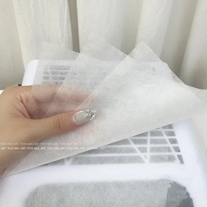 Nail Vacuum Filter Paper Filter White Dust Collector Replace Nail
