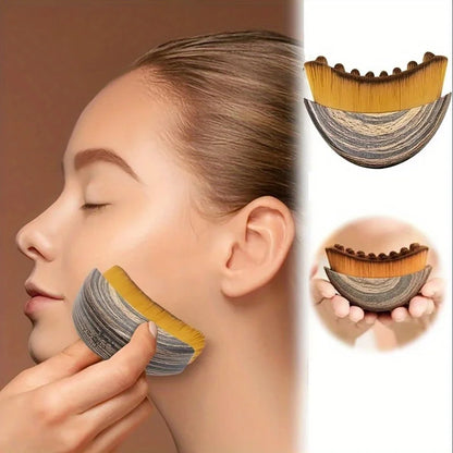 1PC Lymphatic Drainage Brush for Face & Body, Ergonomic Massager Tool,