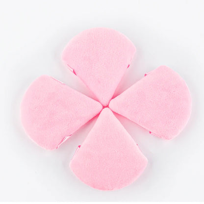1/2/3/6Pcs Triangle Velvet Powder Puff Face Cosmetic Eye Beauty Makeup