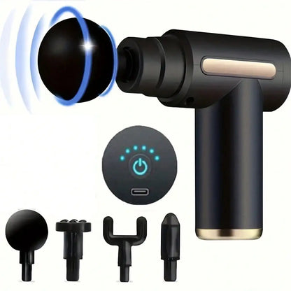 2026 High-Power Muscle Relaxer - Rechargeable Deep Tissue Massage Gun