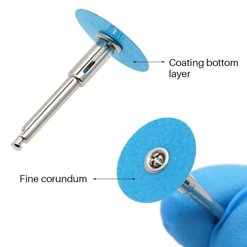 40Pcs/box Dental Polishing Discs Dental Composite Polishing Disc Gross