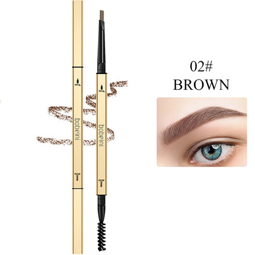 Dual-Ended Waterproof Eyebrow Pencil – Precise, Long-Lasting &