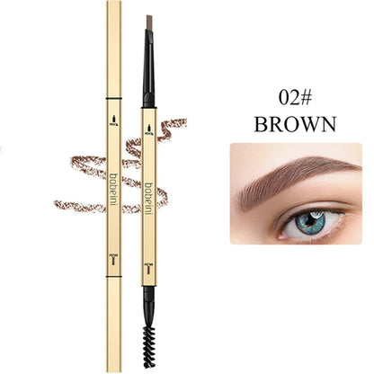 Dual-Ended Waterproof Eyebrow Pencil – Precise, Long-Lasting &