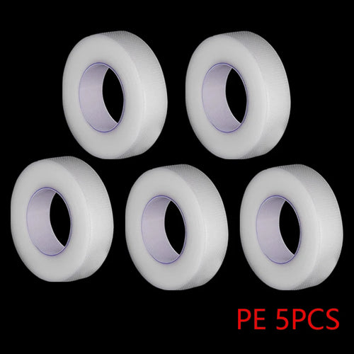 1/3/5 Rolls Eyelashes Extension Tape PE Adhesive Tools Under Eye Pads