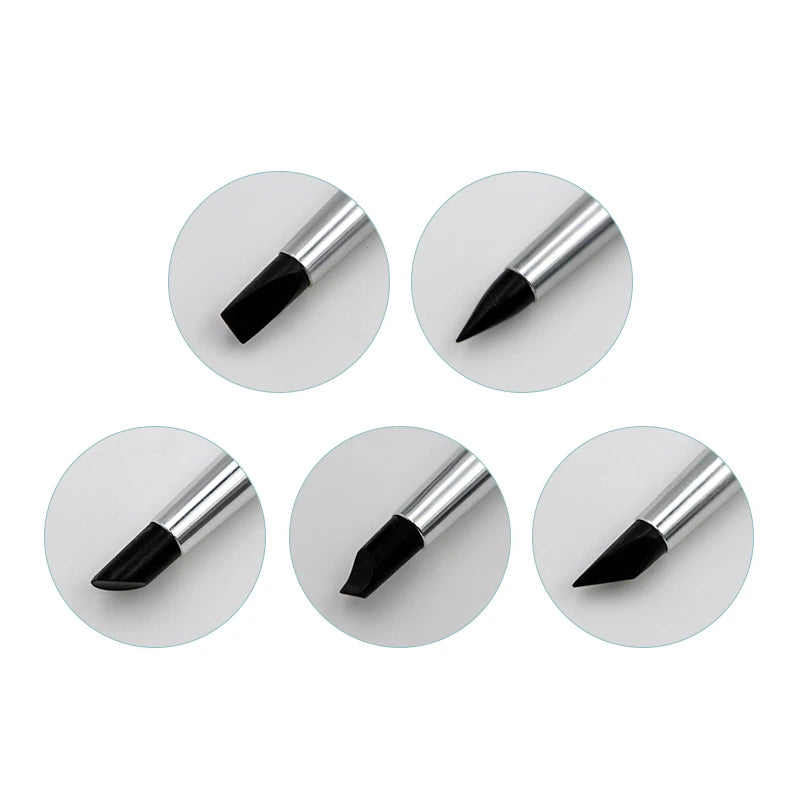 5Pcs Dental Resin Silicone Shaping Pen Brush Art Brush Dentistry