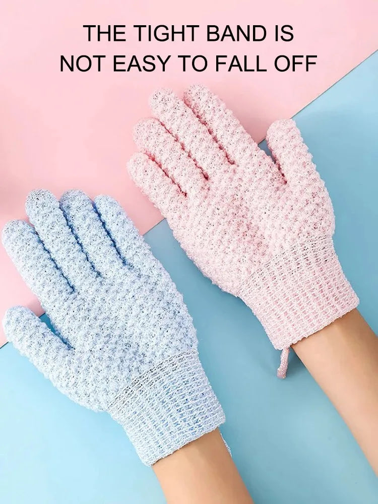 Rubbing Towel Five Finger Shower Gloves Shower Frosted Mud Shower