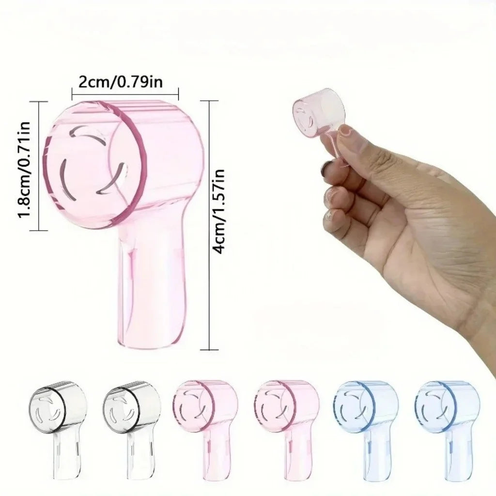 2-8Pcs Colors Toothbrush Dustproof Covers Caps Compatible with Braun