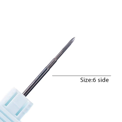 1pc Carbide Tungsten Nail Drill Bit Rotate Burr Milling Nail Cutter
