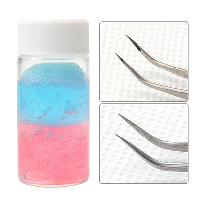 Eyelashes Tweezers Cleaner Lash Glue Extension Supplies Cleaning