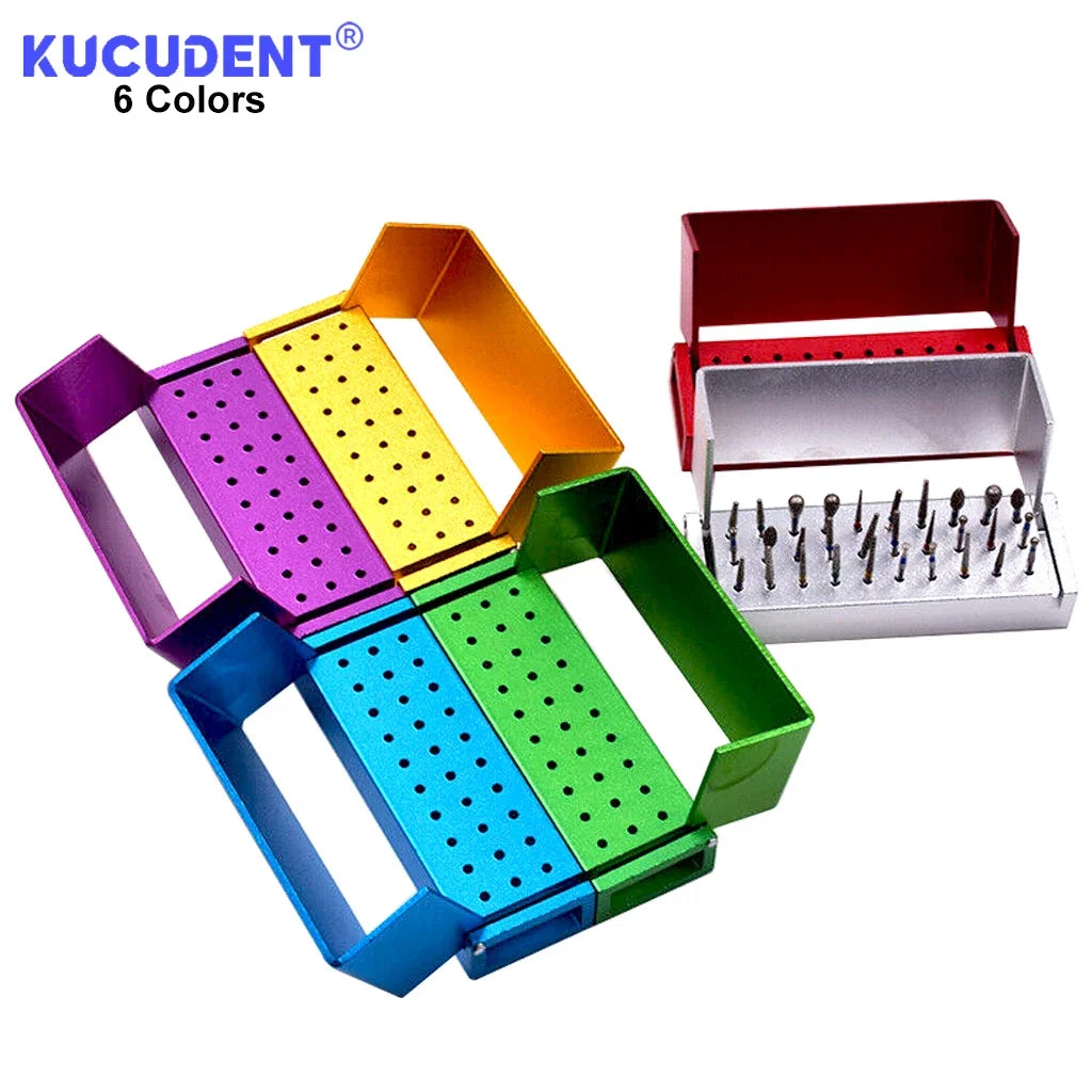30Pcs/Set Dental Burs Kit With 30Pcs Burs High Speed Handpiece burs