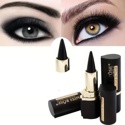 Creamy texture Eyeliner, 1 Count /2 Counts Easy Coloring Sweat Proof