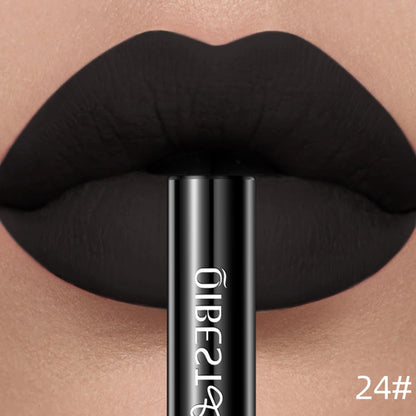 QIBEST Matte Liquid Lipstick Waterproof Long Lasting Velvet Lip Gloss