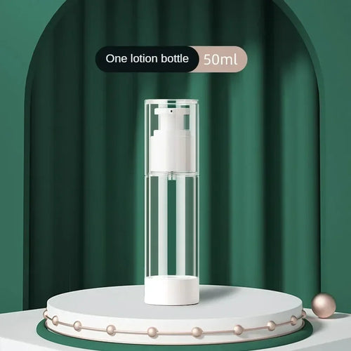 15ml 30ml 50ml 80ml 100ml Clear Airless Cosmetic Cream Pump Bottle